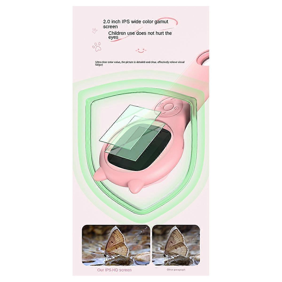 Children's microscope, home tutor learning magnifier, extracurricular handheld microscope