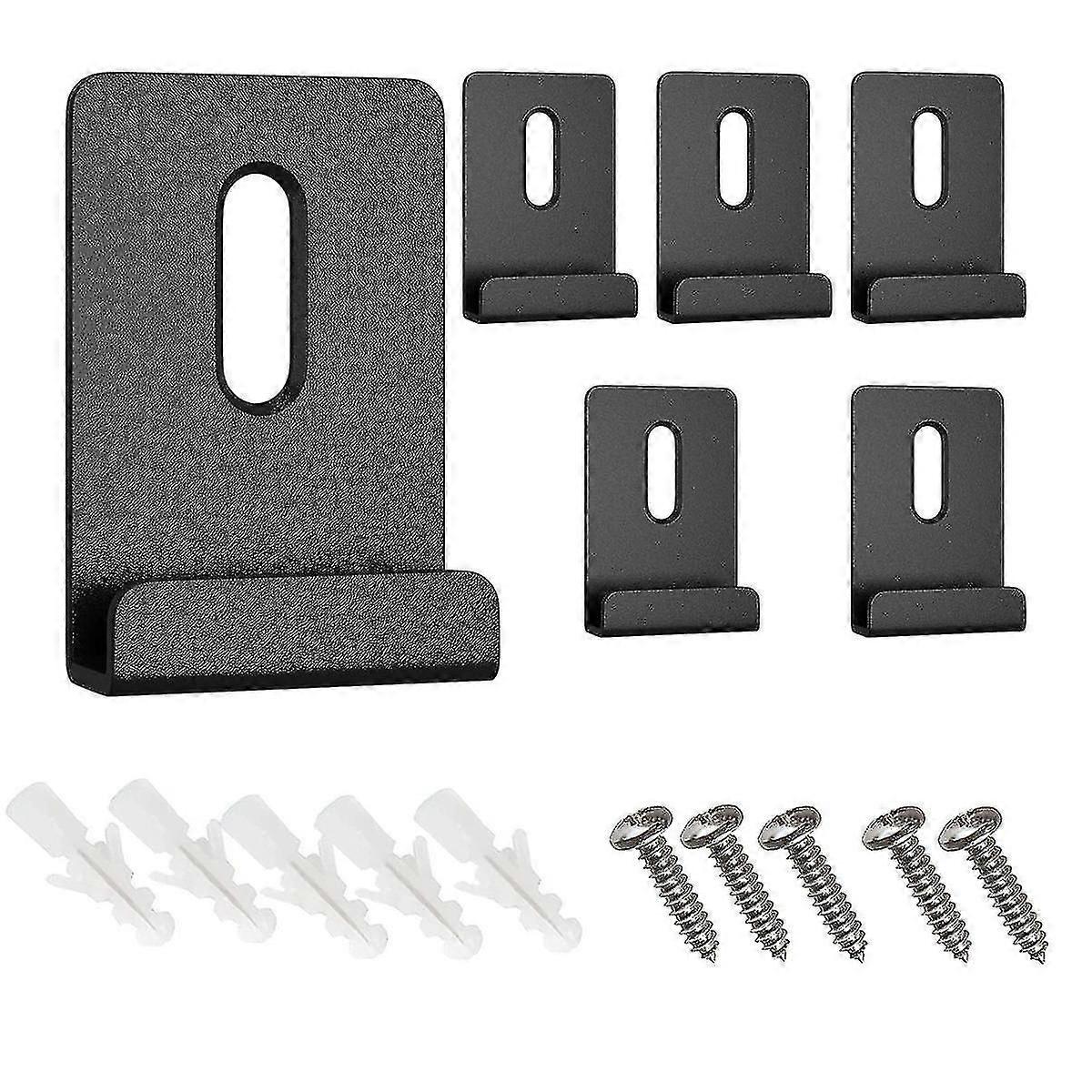 6Pcs κλιπ καθρεφτών μετάλλων ευρεία κανάλια κλιπ για καθρέφτες με τα κλιπ καθρεφτών βιδών