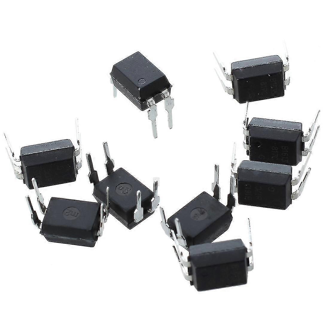 10 Pcs 4 Dip Optocoupler Ic 817c