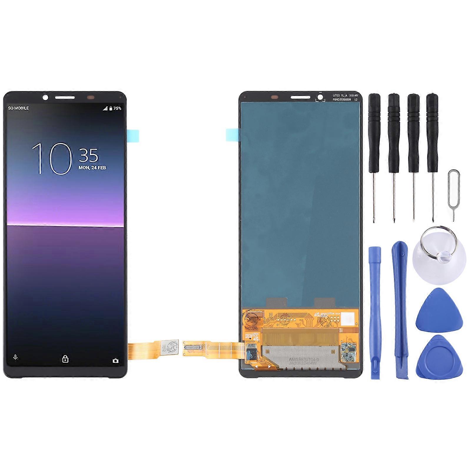 COMPATIBLE OLED LCD Screen for Sony Xperia 10 II with Digitizer Full Assembly