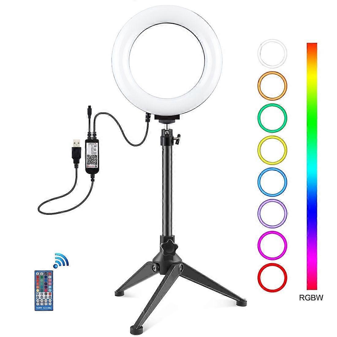 6.2 inch RGBW Light + Desktop Tripod
