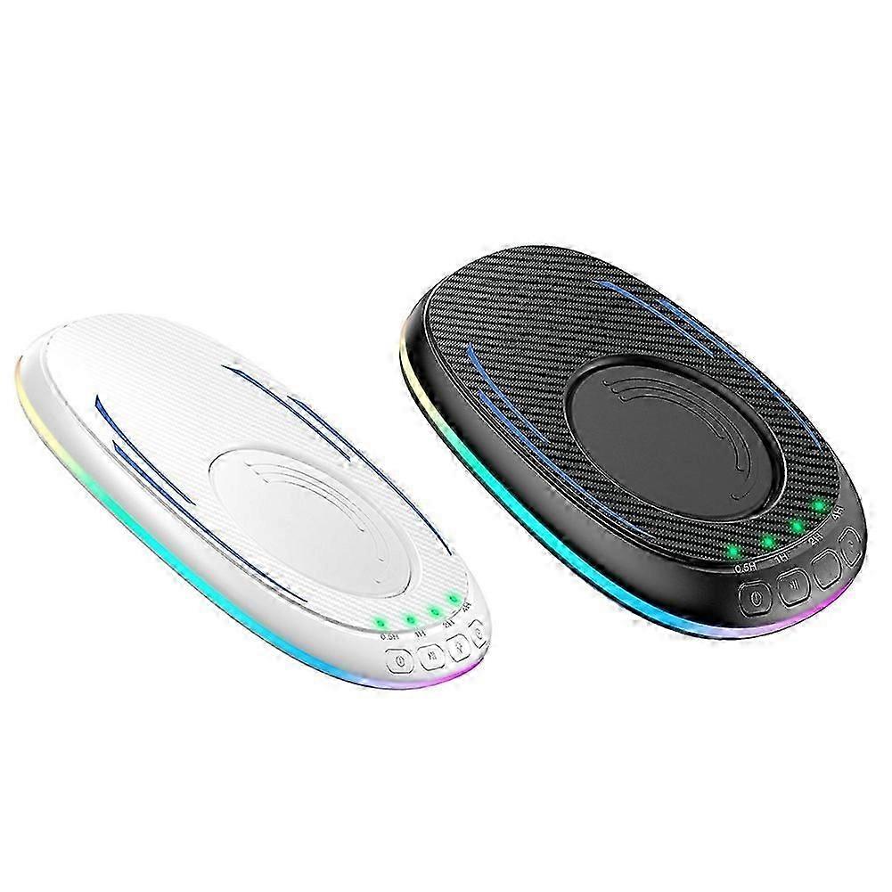 2PCS Mouse Mover Jiggler RGB Undetectable Mouse Mekanisk bevegelsespute med Timer Lock Screen forrige
