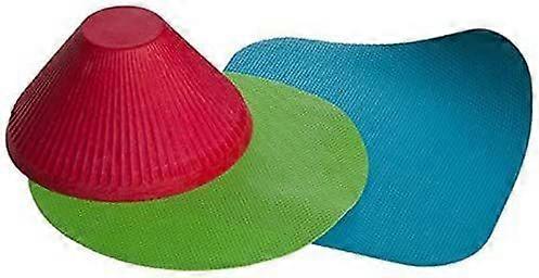 Jar Gripper, Multi-Purpose Bottle Lid Opener for Most Jars, 3-Pack