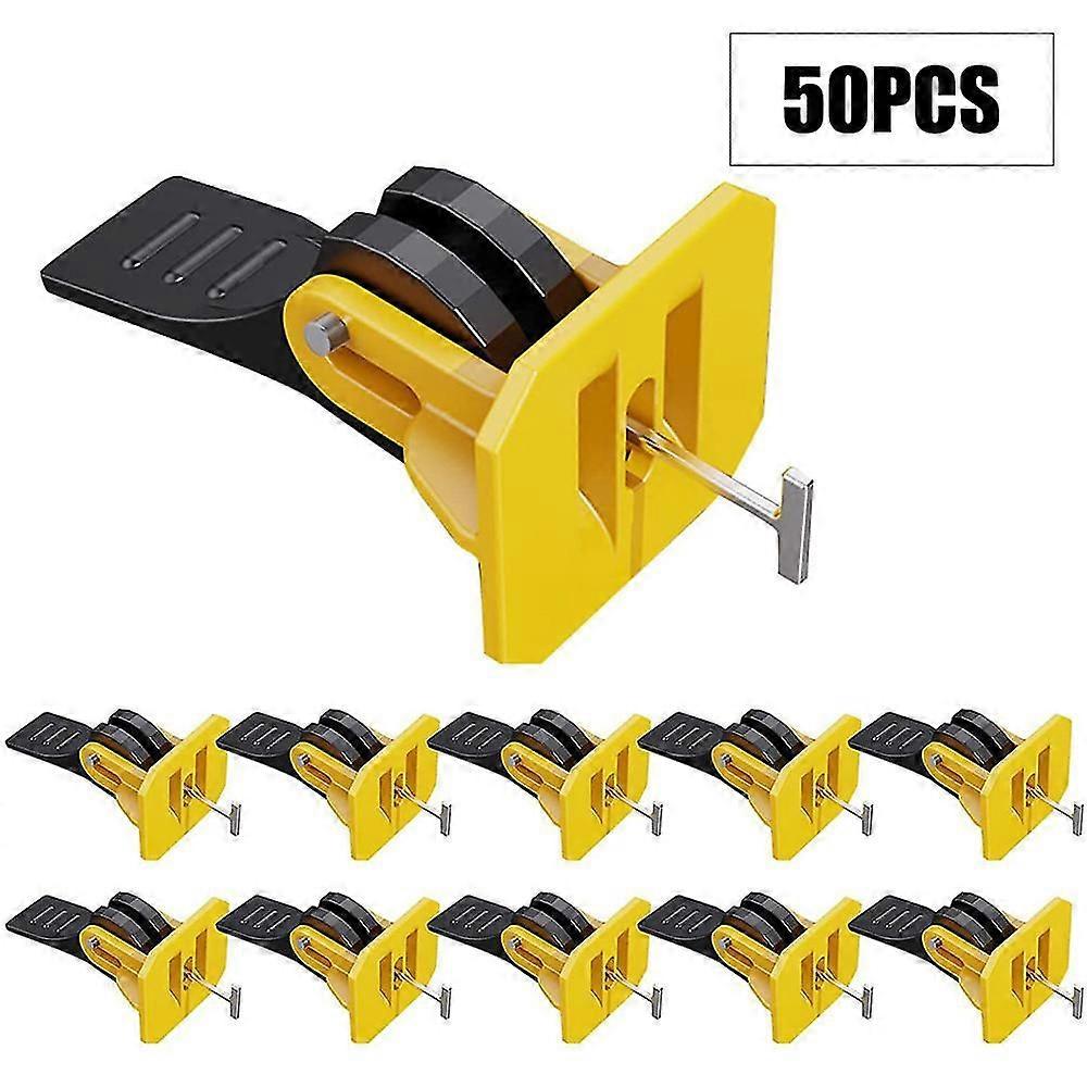 50pcs Plastics Tile Positioning Leveler Tiles Laying Auxiliary Tool