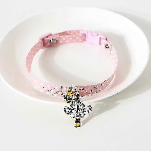 Collier pour chat avec pendentif, colliers pour chat réglables de sécurité Ensemble L Taille