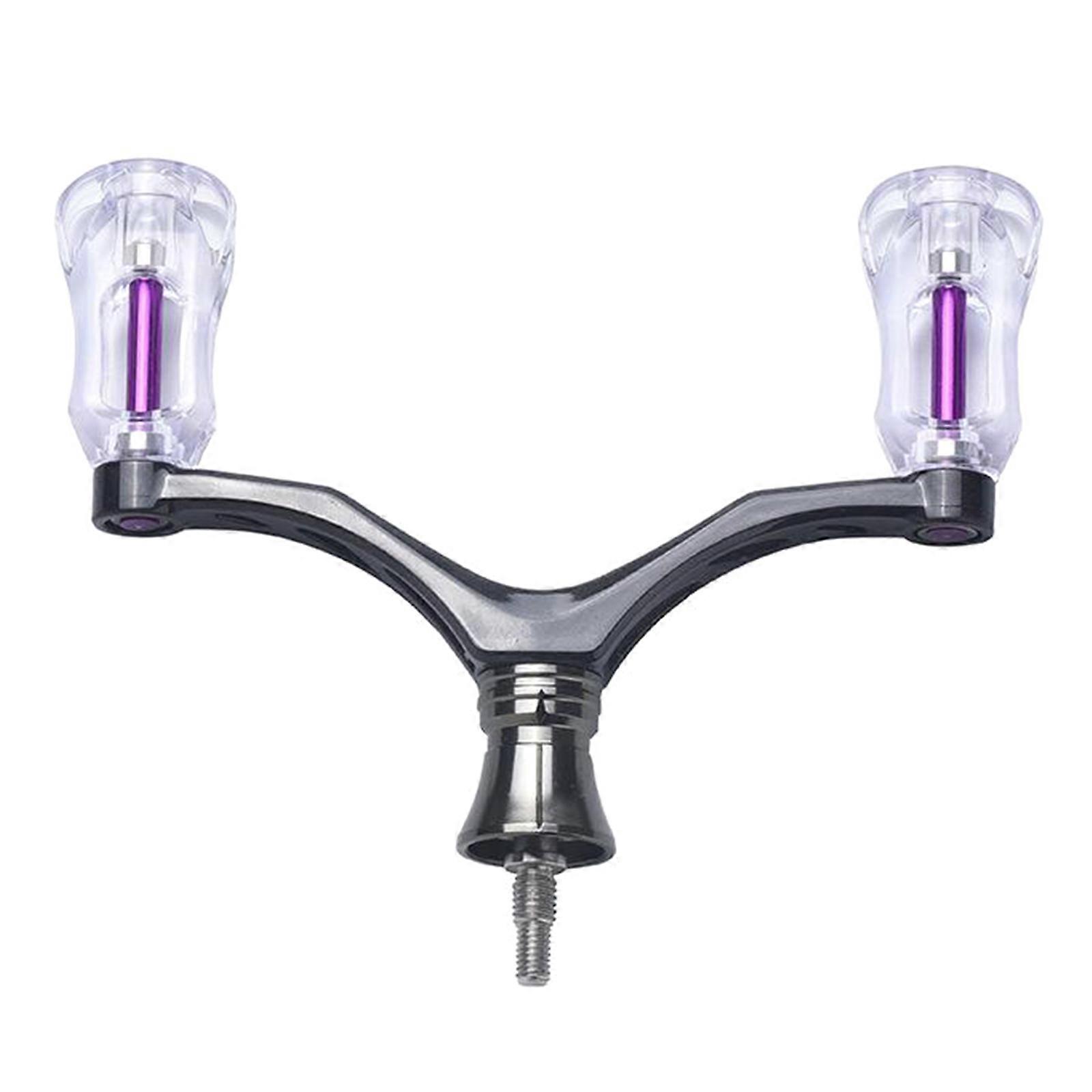 Fishing Reel Handle Double Handles Fishing Reel Handle Knob Grip Part for Baitcasting Fishing Reel Handle Replacements