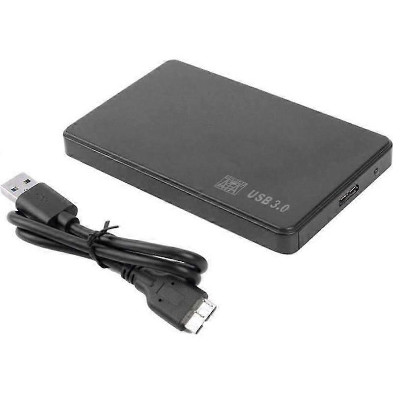 25 palcový USB 30 SATA SSD pevný disk - černý