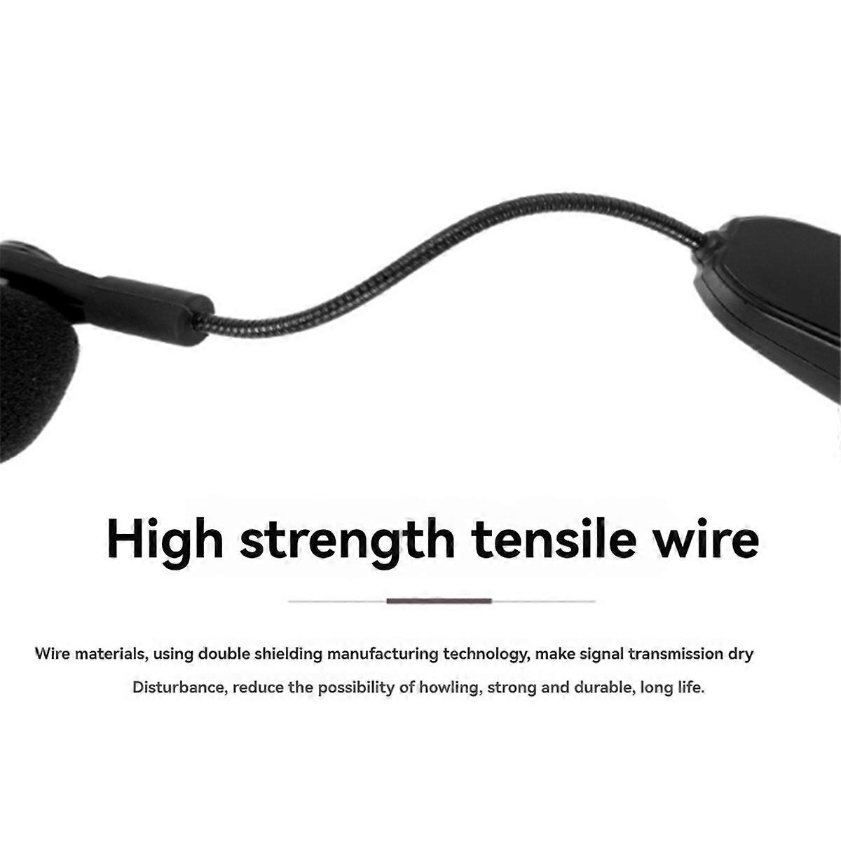 UHF 2.4G Wireless Microphone System for Instruments - Receiver and Transmitter Set for Saxophone