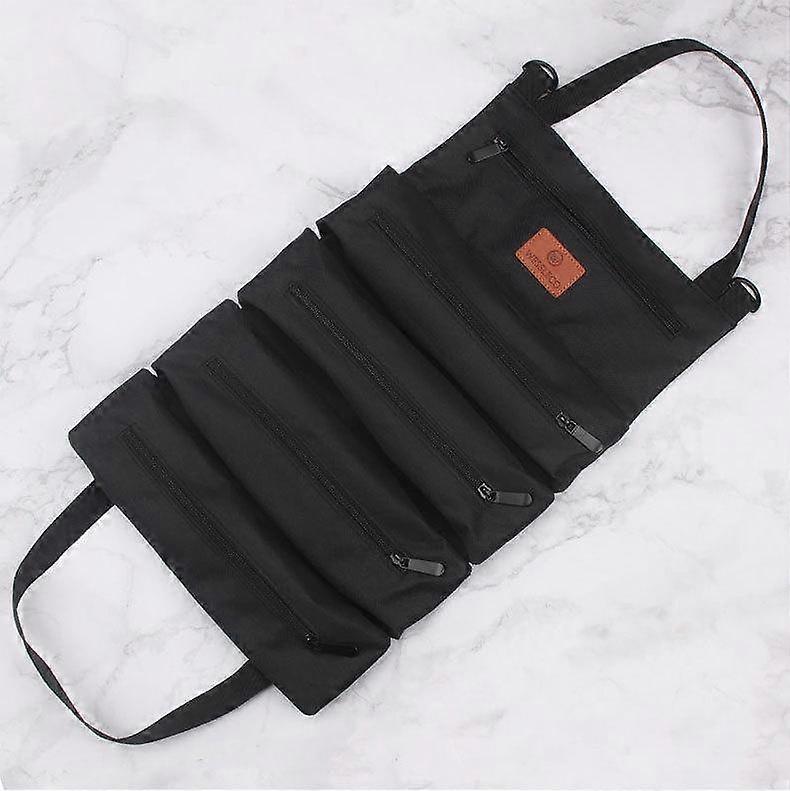 Portable Tool Bag Multi-Purpose Tool Pouch Oxford Cloth Tool Bag Organizer Shoulder Tool Bag Hanging Zipper Carrier Tote
