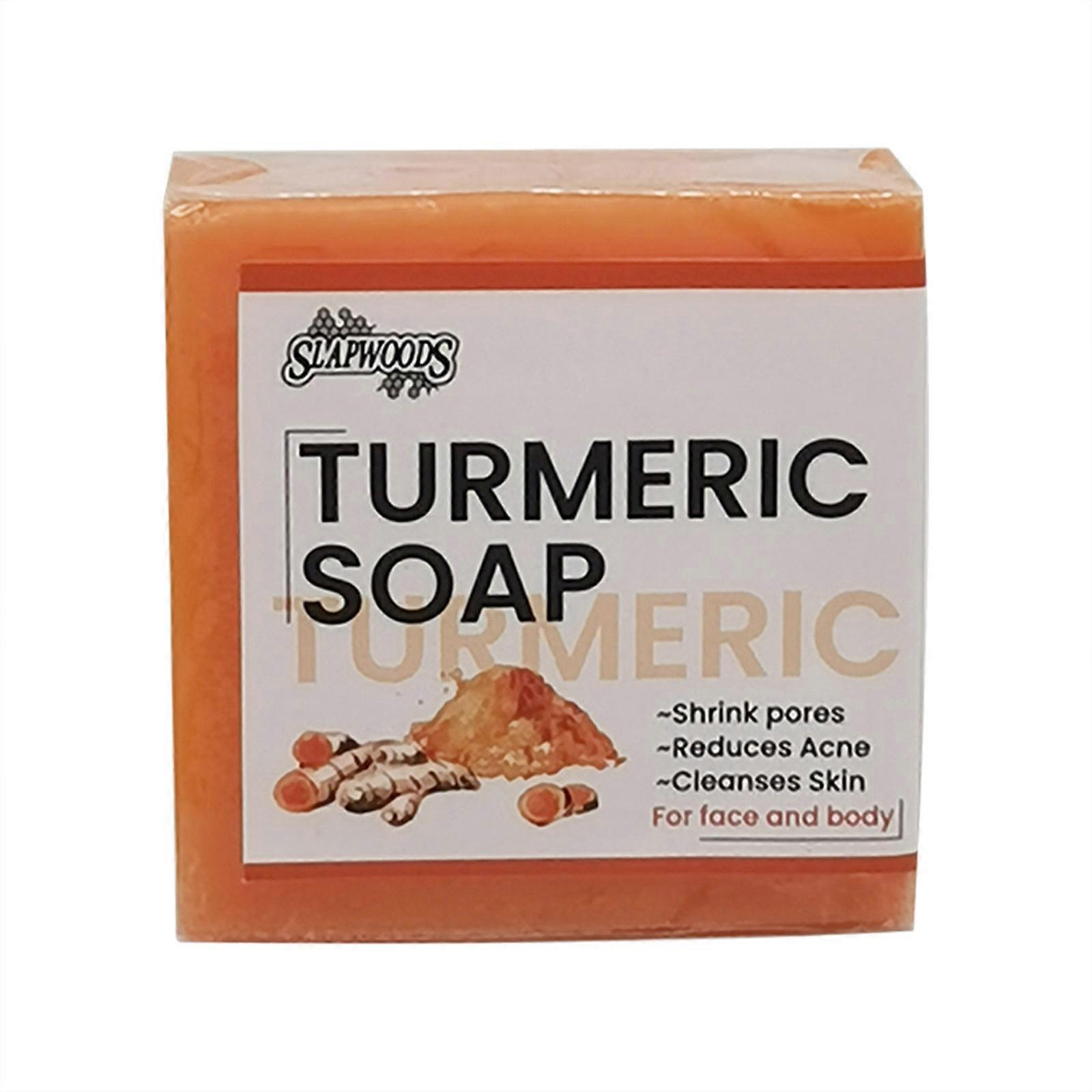 Ginger Soap Turmeric Soap Oil Soap Cleansing Cleansing Bath Soap Cleansing Soap 100g PUW10061