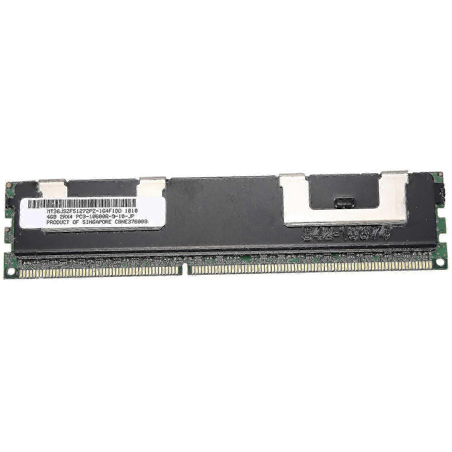 4gb Ddr3 Memory Ram Pc3-10600r 1333mhz 2rx4 1.5v Ecc 240-pin Server Ram Mt36jszf512772pz