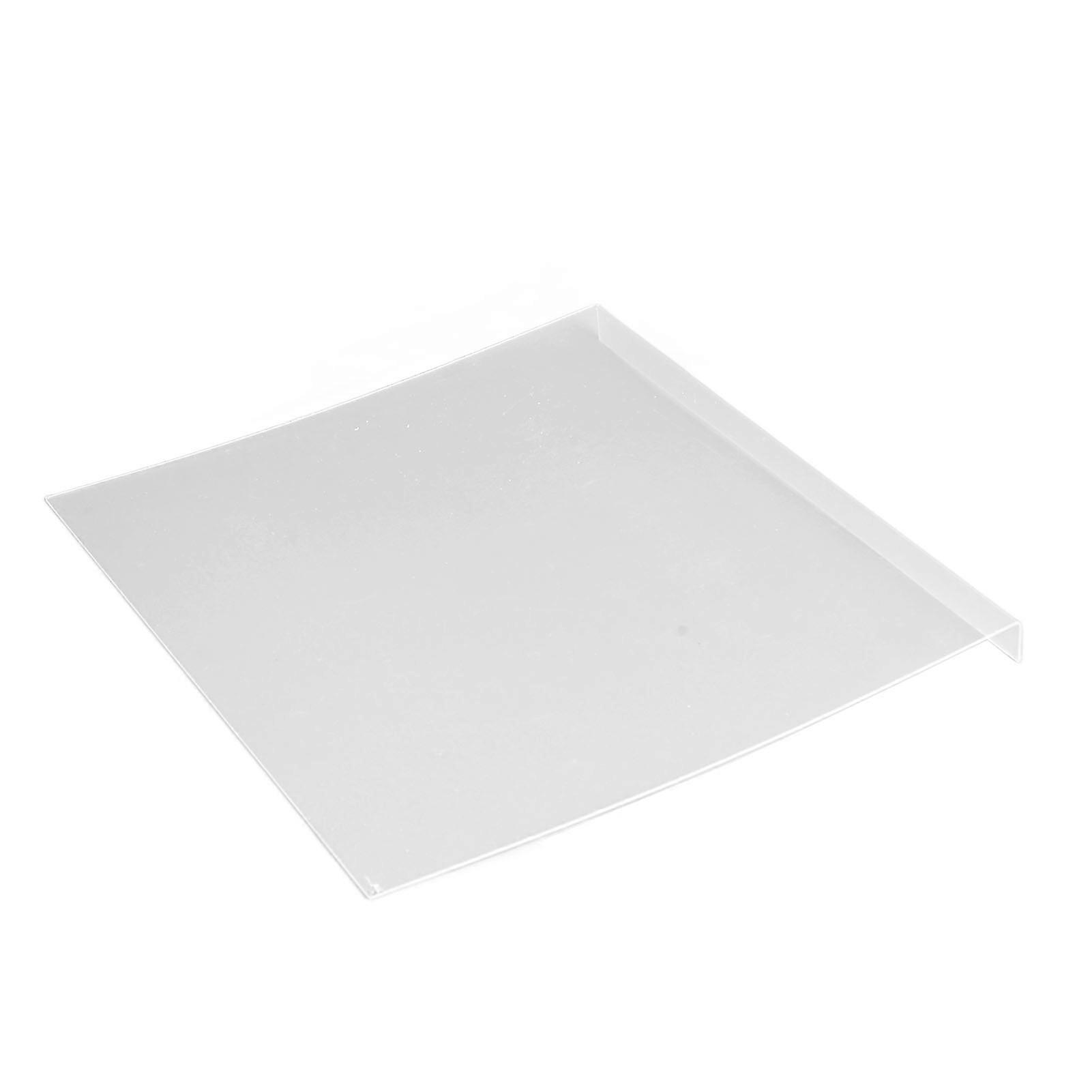 Acrylic Cutting Board Non Slip Lightweight Clear Chopping Board with Lip for Kitchen Counter