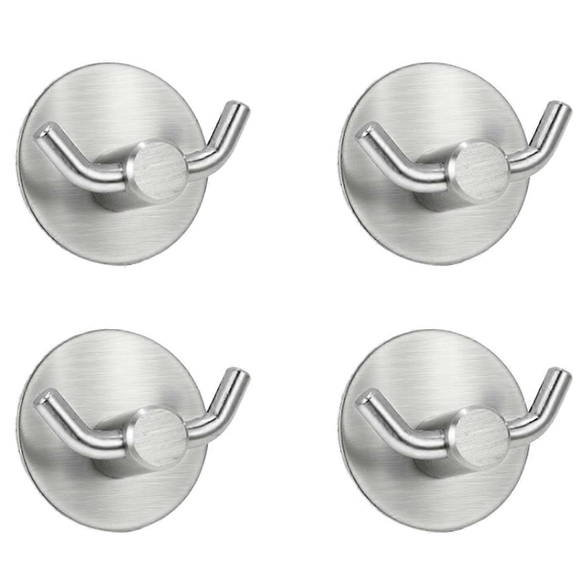 Bathroom shower hangs on the wall with robe and towel hooks, oil rub bronze bath towel hooks