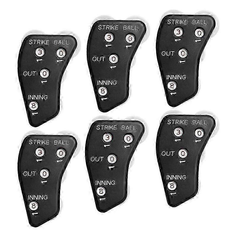 Clicker pentru arbitru de baseball cu 4 roți - Indicator de viteză pentru arbitru - Clicker practic pentru contor de baseball pentru Scorek