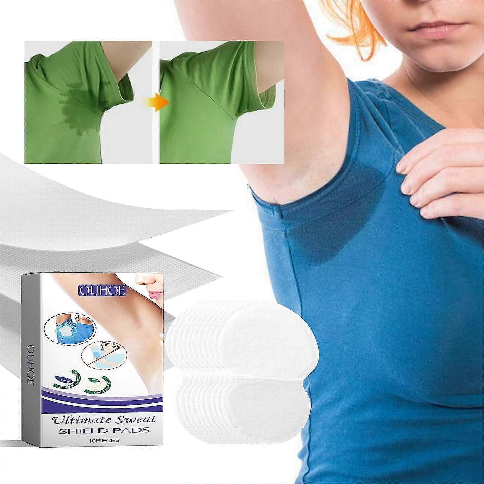 unique Underarm Sweat Pads, Ultimate Sweat Shield Pads, Armpit Sweat Pads for Women and Men, Disposable Underarm Shields Pads for Clothing Sweating Un