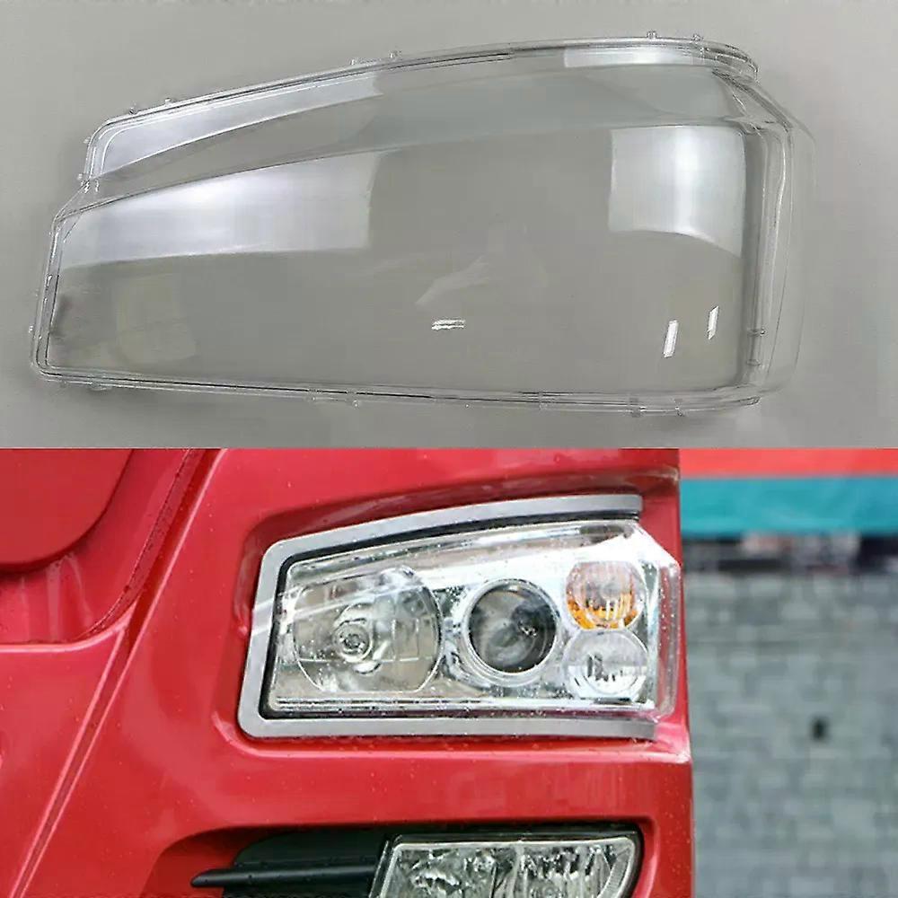 For Sinotruk Howo 336 380 Front Headlight Cover Transparent Shade Lamp Headlamp Shell Plexiglass Replace Original Lampshade