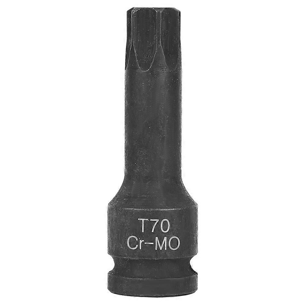 1/2 Socket Adaptor Star Head Drive Air Impact Wrench Bit Socket T70 for Car Repair