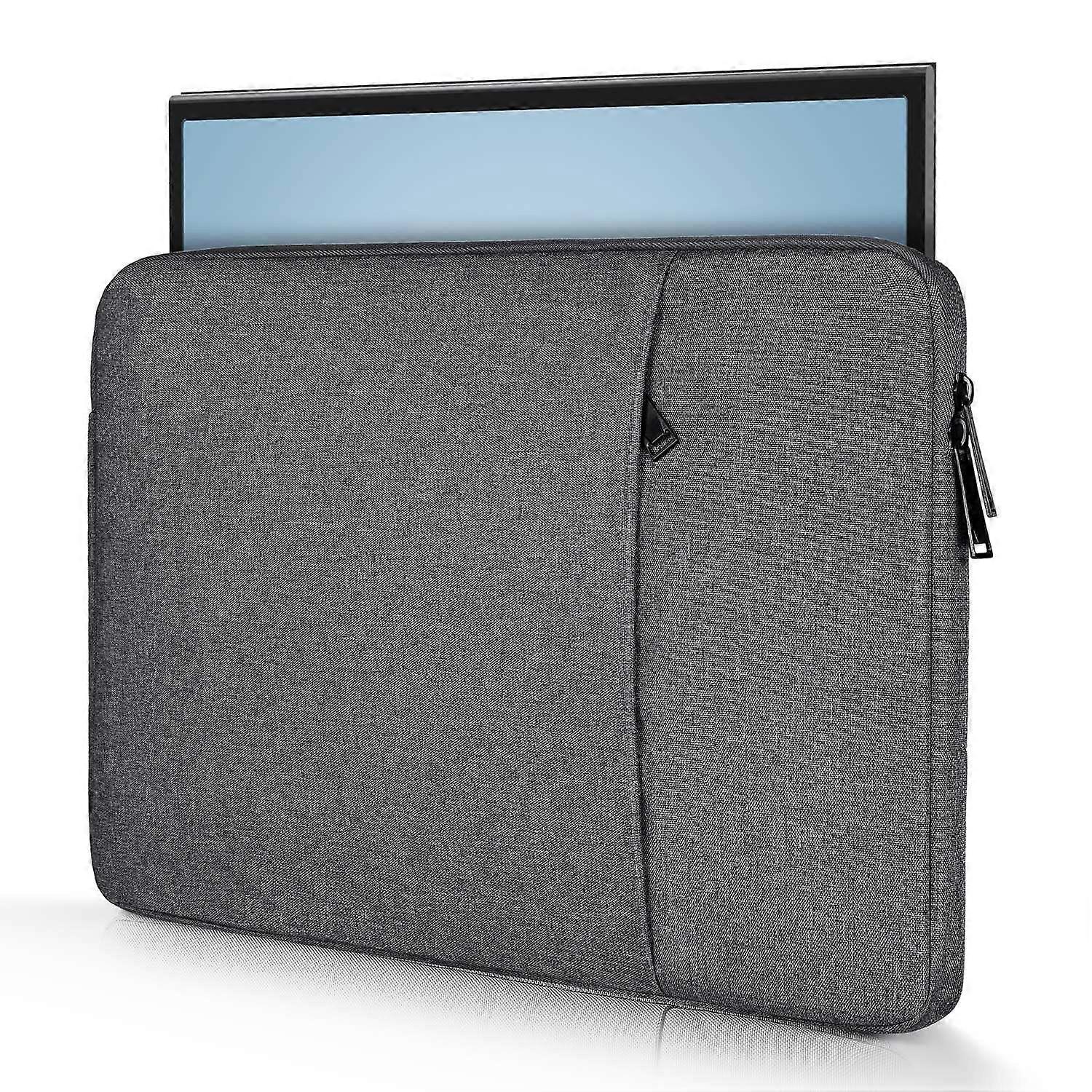 16.1 Inch Portable Monitor Case Sleeve Bag for 15.6" USB-C Displays, Compatible with Uperfect Veout KYY InnoView, Space Grey