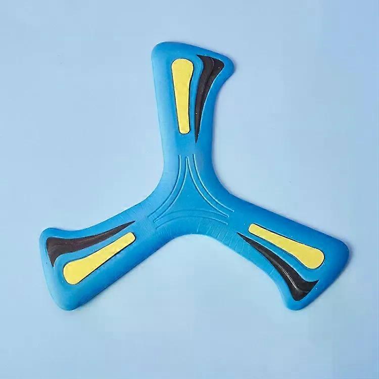 EVA Foam Throwing Plate-Three-Leaf Design for Kids-Blue Blue