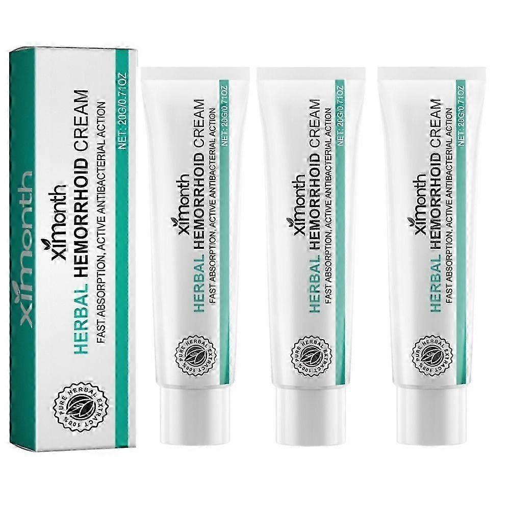 男性と女性のために3pcs 1-3pcs痔のクリームクリーム