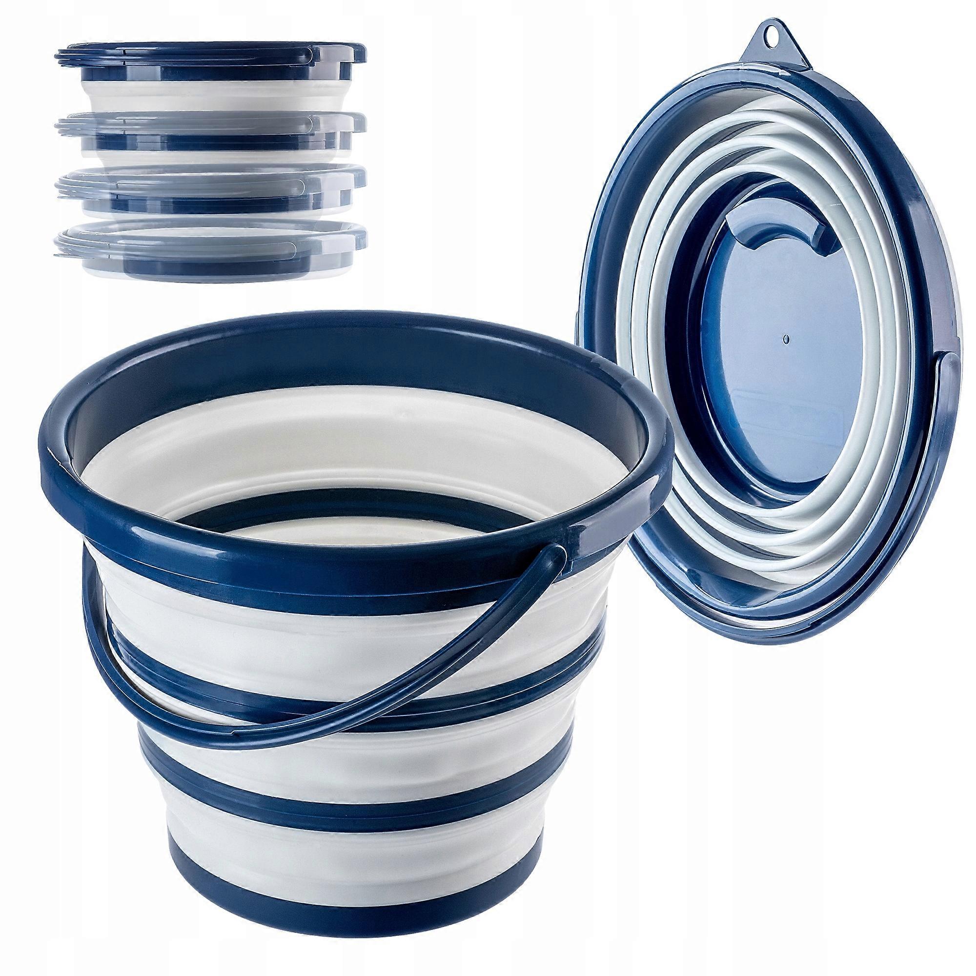 KADAX Eimer Eimer 10L Faltbar Silikon Angeln Universal Camping