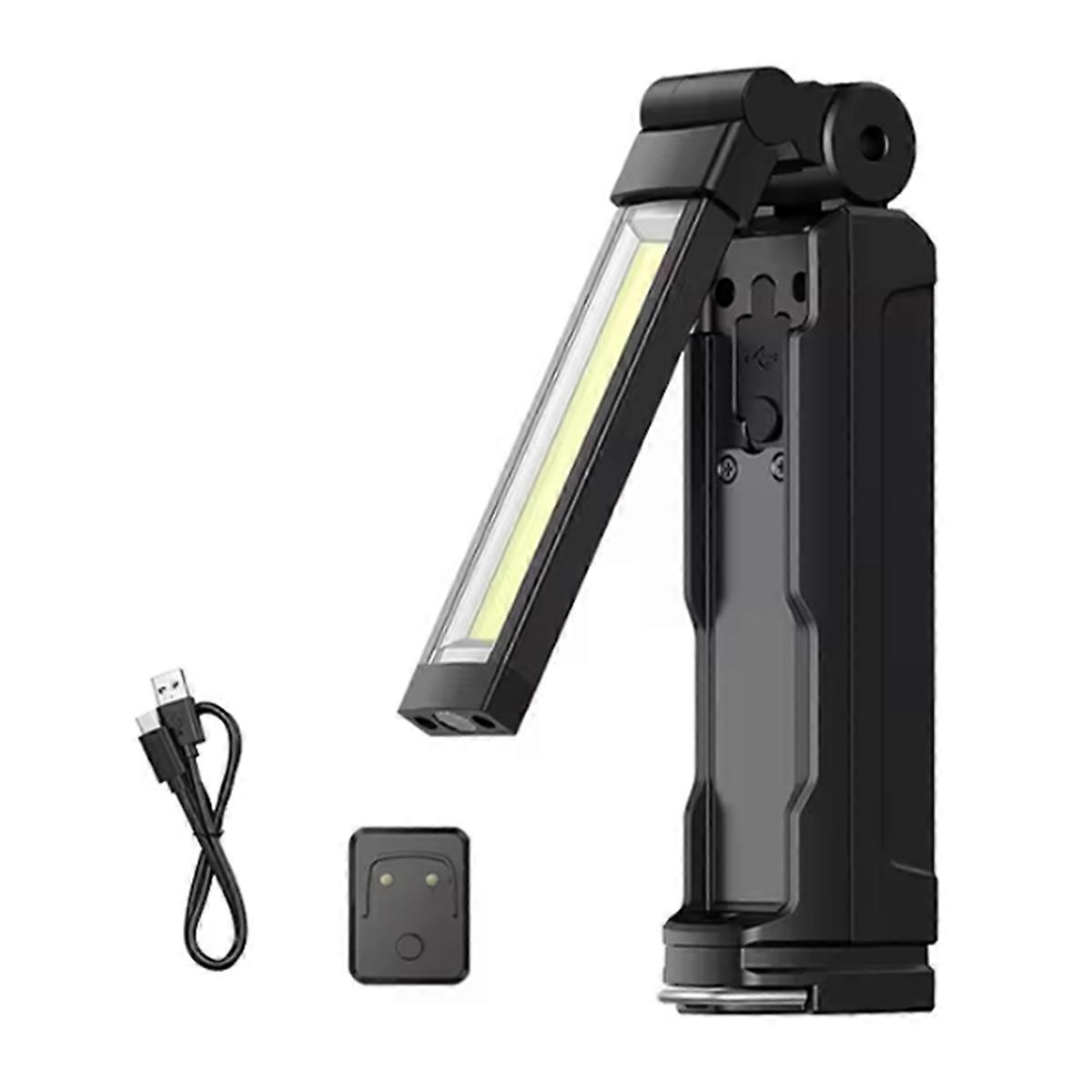 G16-S COB Work Lights LED Flashlight with Magnetic Base Rechargeable Battery Display for Car Repair