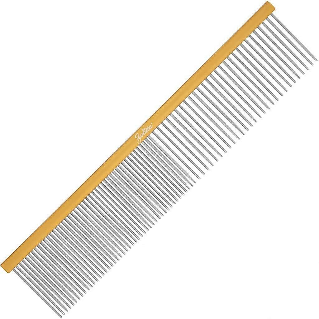 Storm Medium Light Comb 7.5 Inch Gold Lightweight Styling Comb for Hair