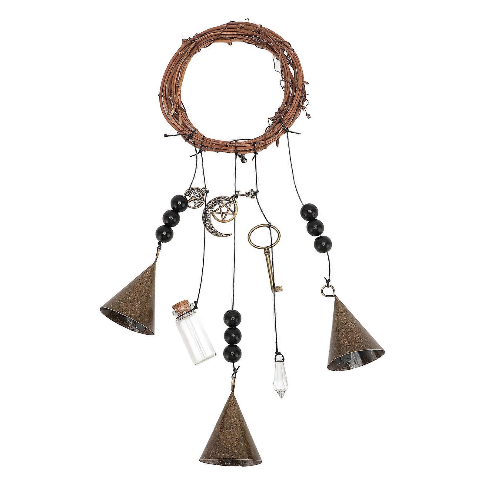 Witch Wind Bell Door Hanger Blessing Door Decoration Witch Wind Bell for Living Room