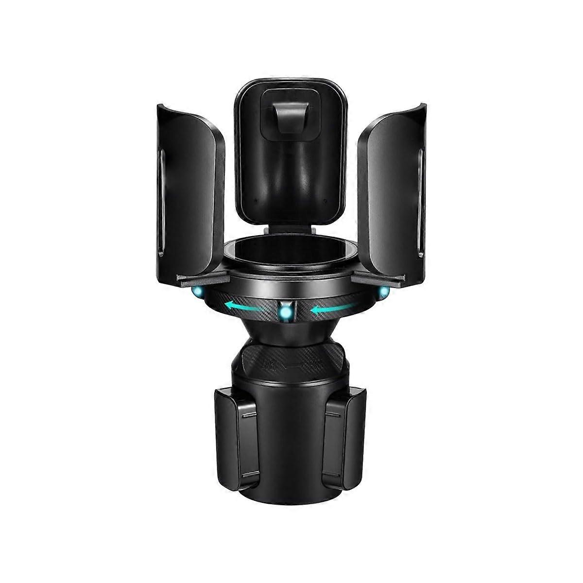 Car Cup Holder Expander, All Purpose Adapter with Base, Adjustable Compatible with 3.04' 5.25' Items (1 PC)