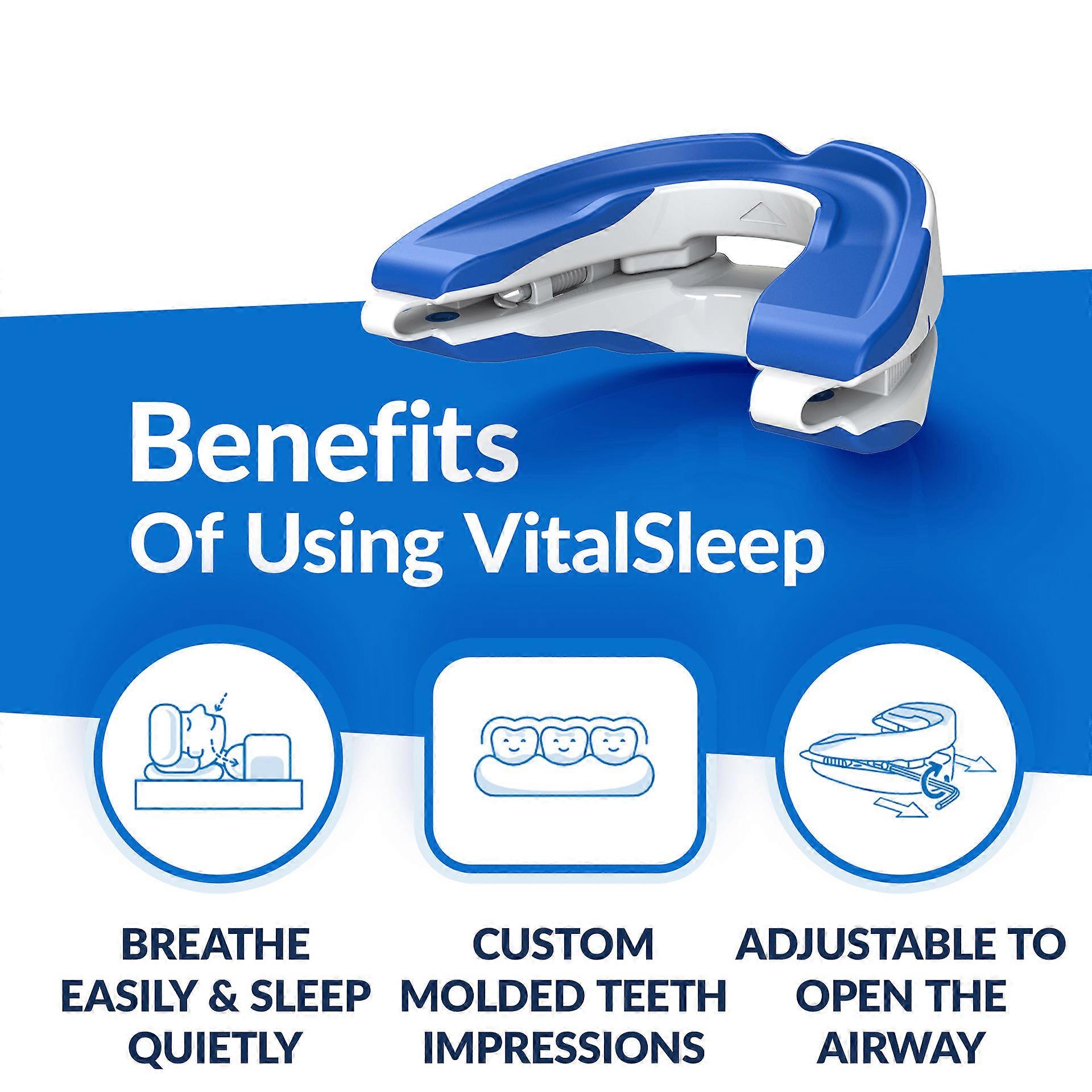 Anti-Snoring Mouthpiece Adjustable Jaw Positioning Snore Solution Mouth Guard