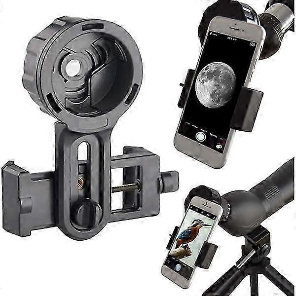 Phone Adapter Pro For Binoculars, Monocular, Telescope, And Microscope, Universal Fit