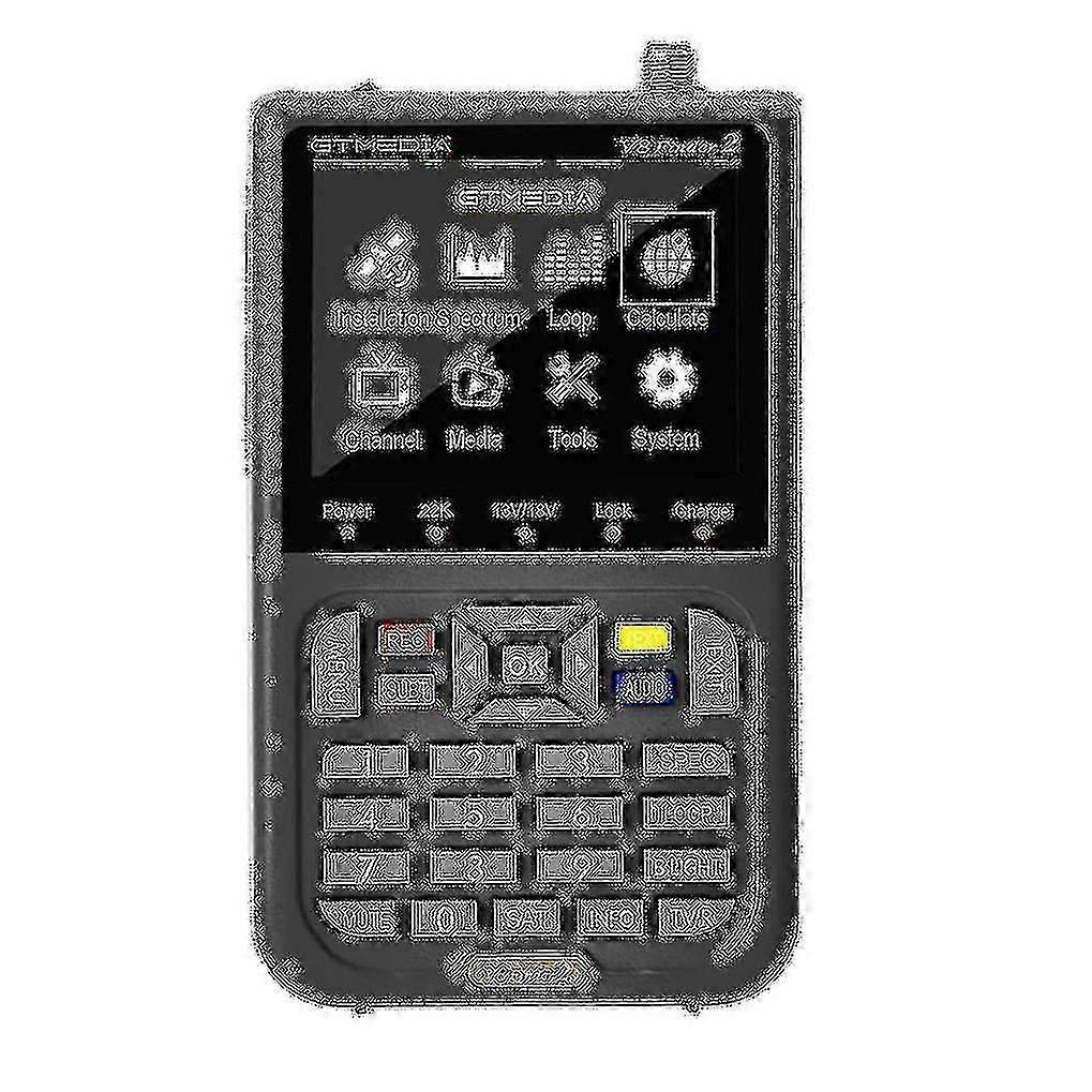 Gtmedia V8 Finder 2 Tv Signal Finder Meter Dvb-s/s2/s2x Signal Receiver 3.5-inch Lcd Dispaly H.264 Auto Calculate Angle 4000mah Battery(without Storag