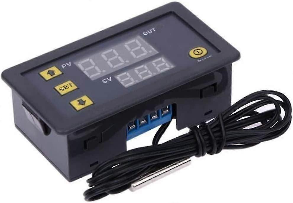 12V 20A W3230 LCD Digital Thermostat Controller Regulator High Temperature Alarm