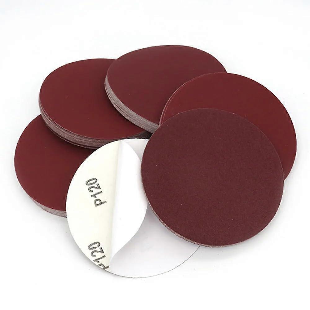 5 Inch Flocking Disc Sandpaper 125mm Self-Adhesive Grinding Sheet for Flanging and Finishing, Grit 80