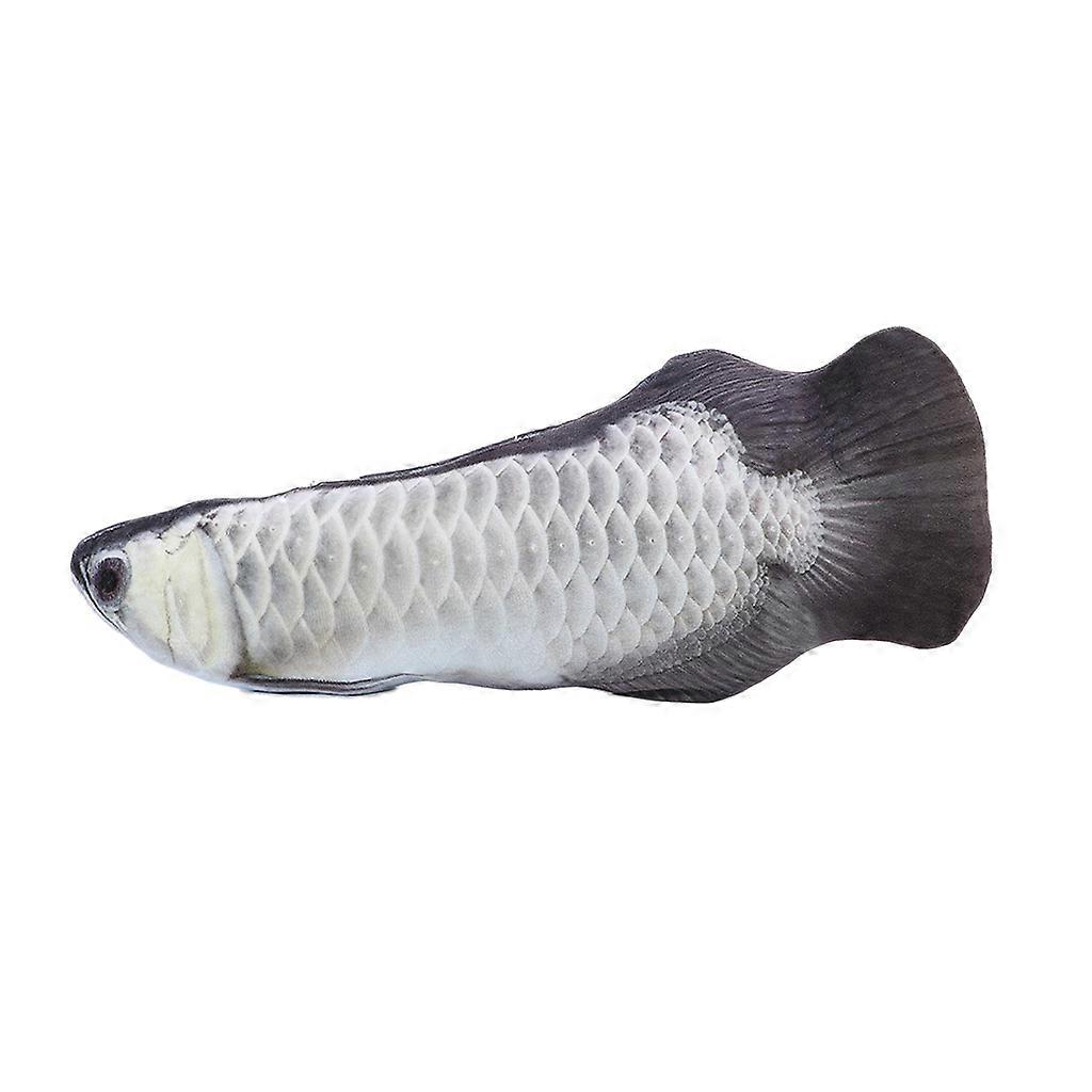 toy Fish-pattern Teaser Toy Interactive Play Toy Catnip Included