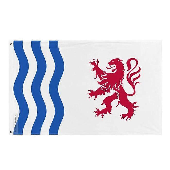 New Aquitaine Flag – 120 x 180 cm – Polyester – Iron Eyelets – Durable