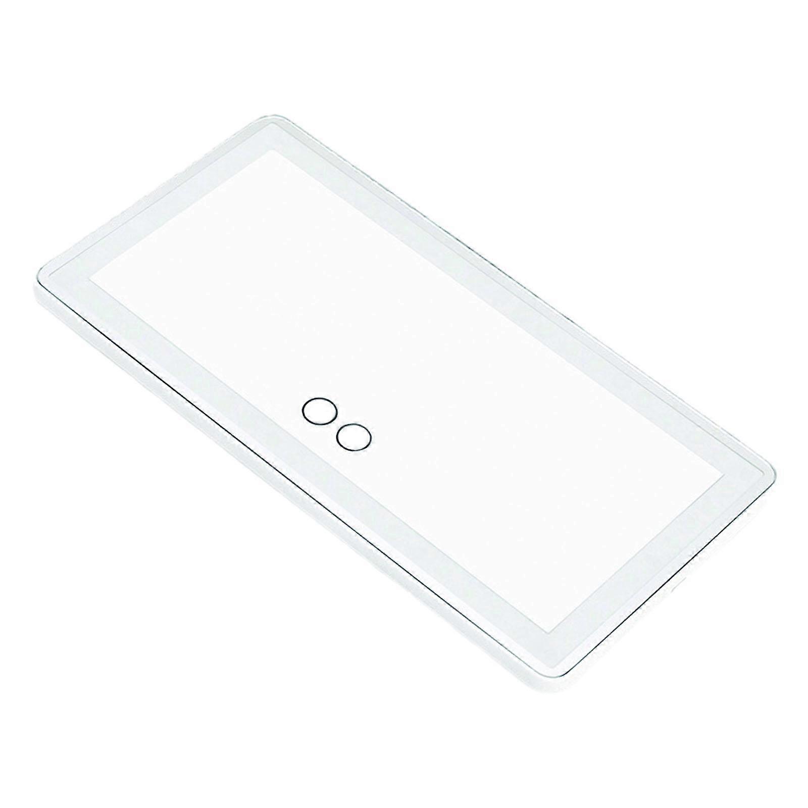 Bil Visir Sminkespeil Oppladbart Auto Interiør 3 Lysmoduser LED Makeup