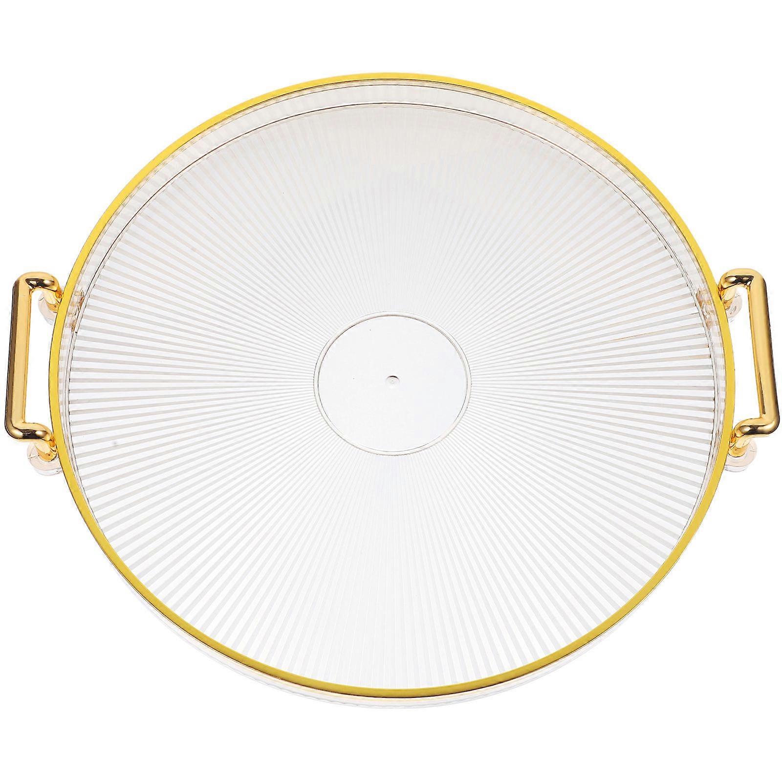 Snack Serving Platter Round, Compact Size for , Stylish Design