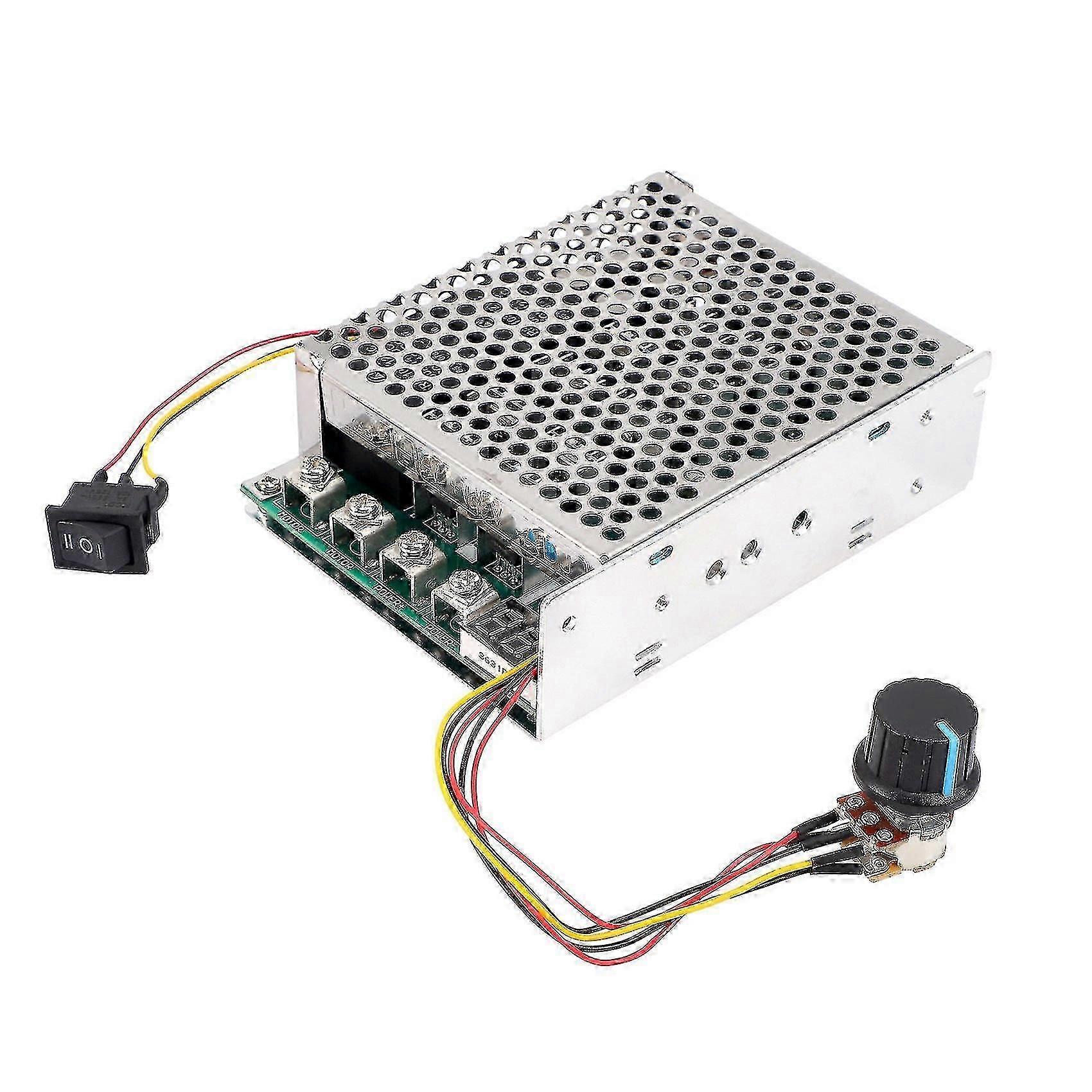 DC 10-55V 100A 3000W Reversible Motor Speed Controller PWM Control Forward/Reverse