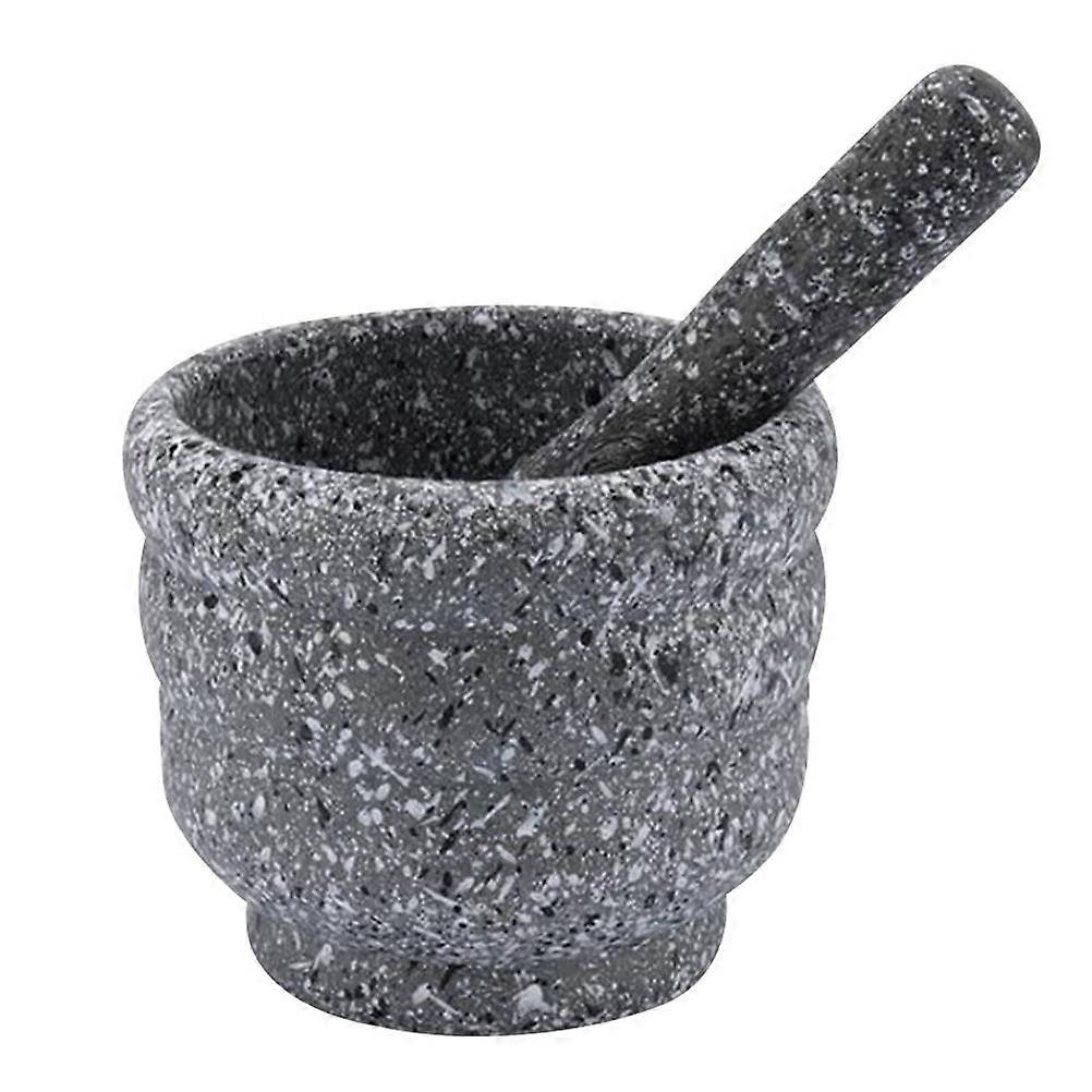 1 Set Practical Garlic Grinder with Medicine Safe Kitchen Tool Garlic Bowl