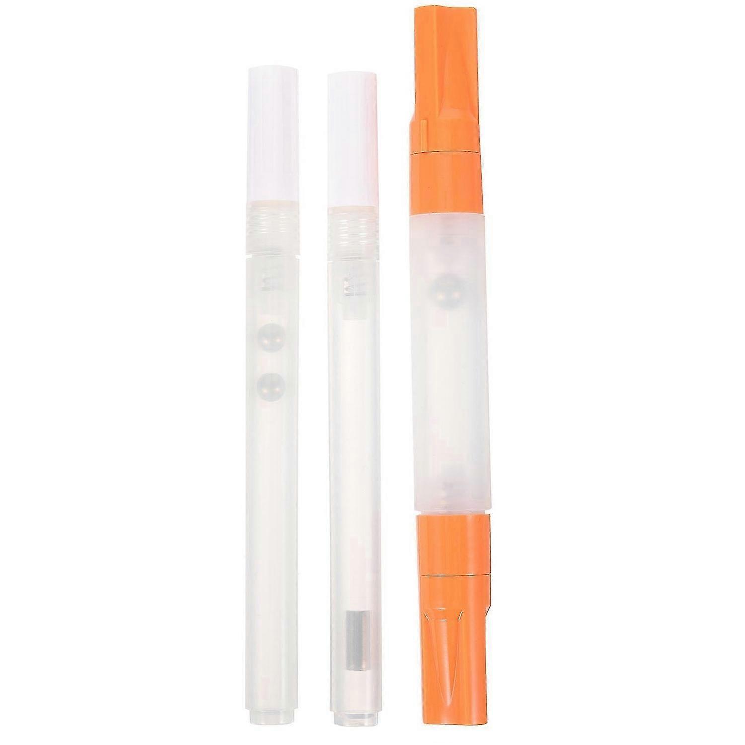 3pcs Empty Paint Pens Refillable Paint Marker Pens Empty Graffiti Markers for Writing Drawing