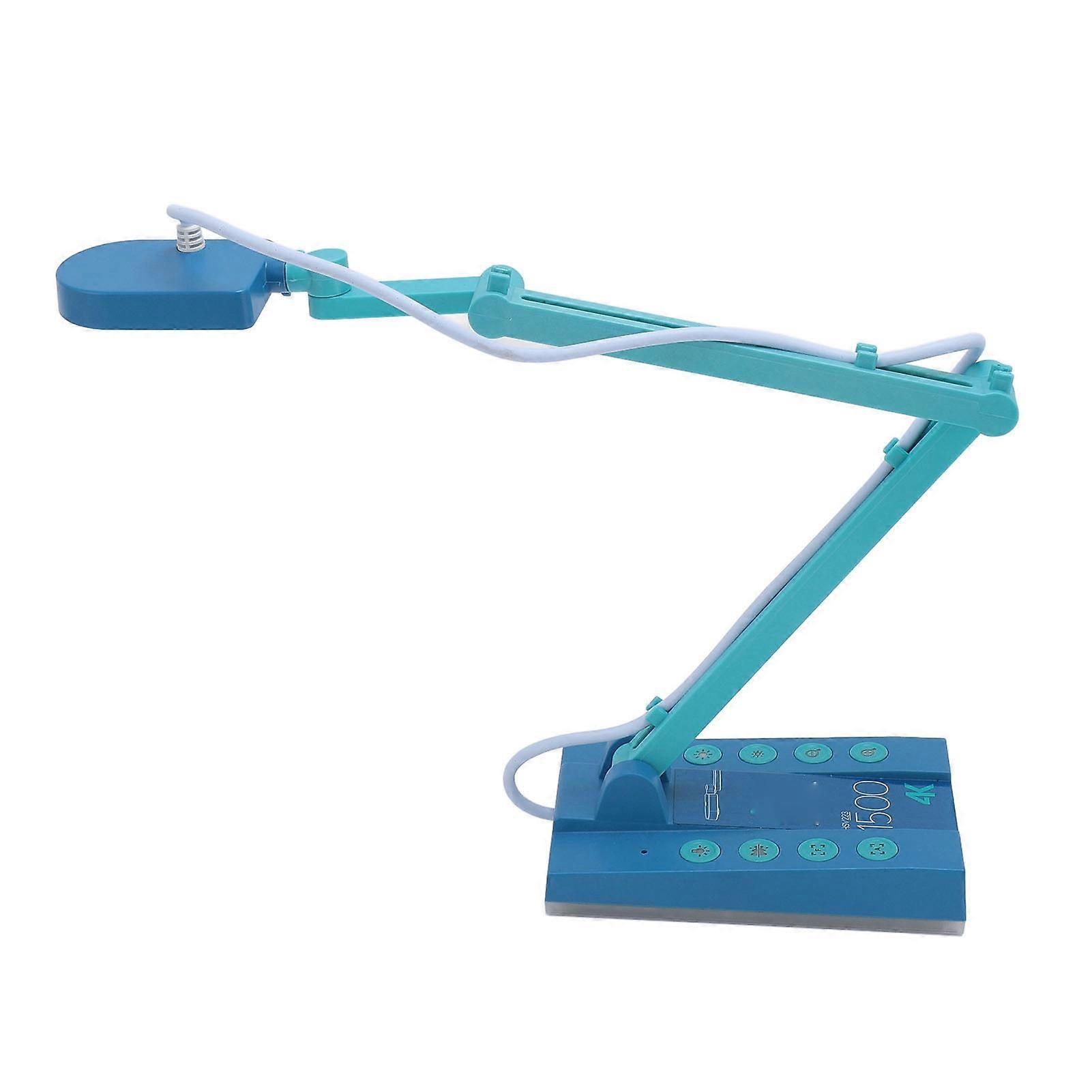 4K USB Document Camera Professional 15MP High Definition USB 2.0 Foldable Document Webcam for Remote Teaching Web Conferencing Live Demo 