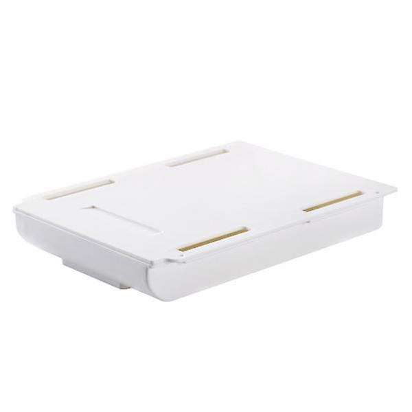 Compact Desk Drawer Storage Solution - White