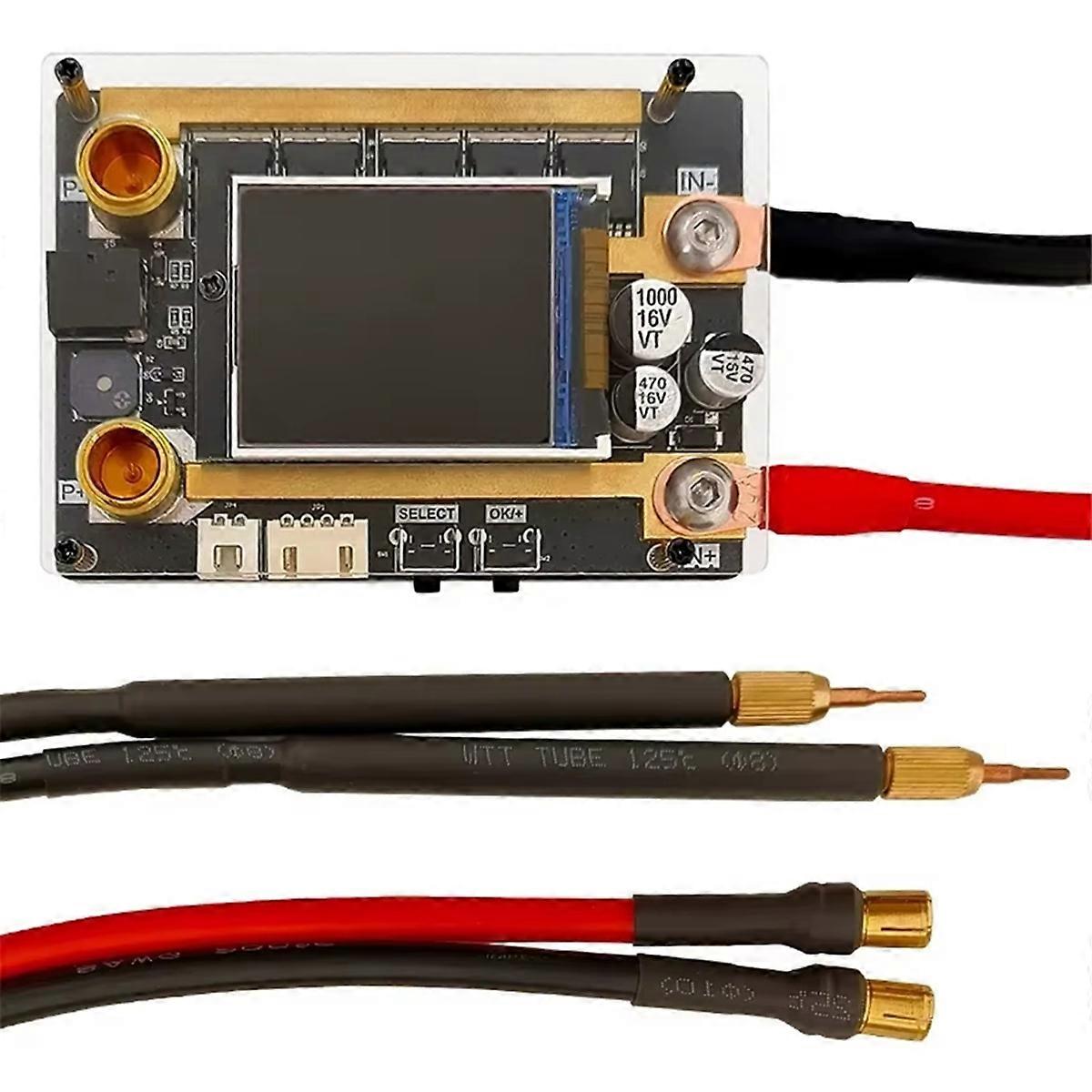XW1 LCD Welding DIY Portable Handheld Battery Spot Welder for 18650 Lithium Battery, Nickel Strip a