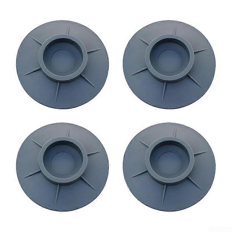 4 pieces washing machine pads, washing machine foot pads, sturdy washing machine foot pads for washing machines and dryers (Grey).