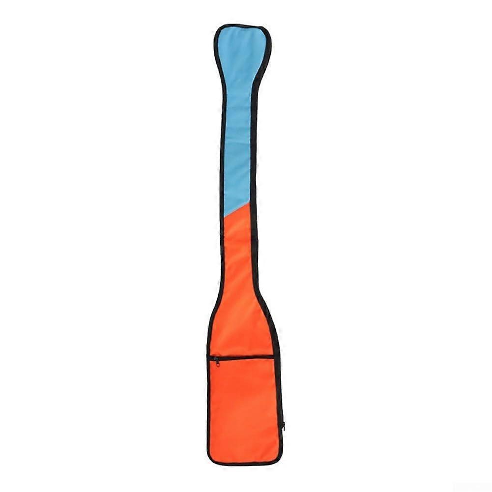Compact paddle storage bag for canoe paddles, adjustable shoulder strap orange Ref: 4623