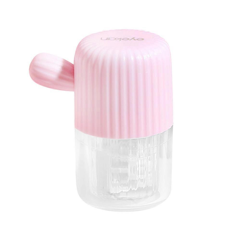 Spectacle Cleaner Lenses Cleaner Manual Rotary Cleaner Travel 6.3*5.4cm 1Set
