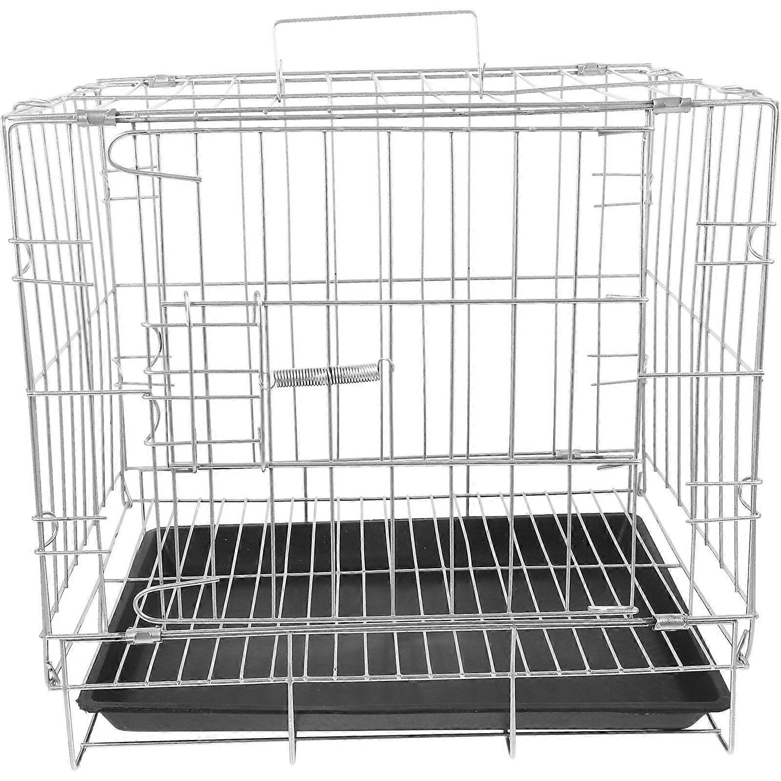 Durable Stainless Steel Bird Cage for Home Use – Large Spacious Design with Removable Tray, Suitable for Conures, Parrots and Pigeon Breeding