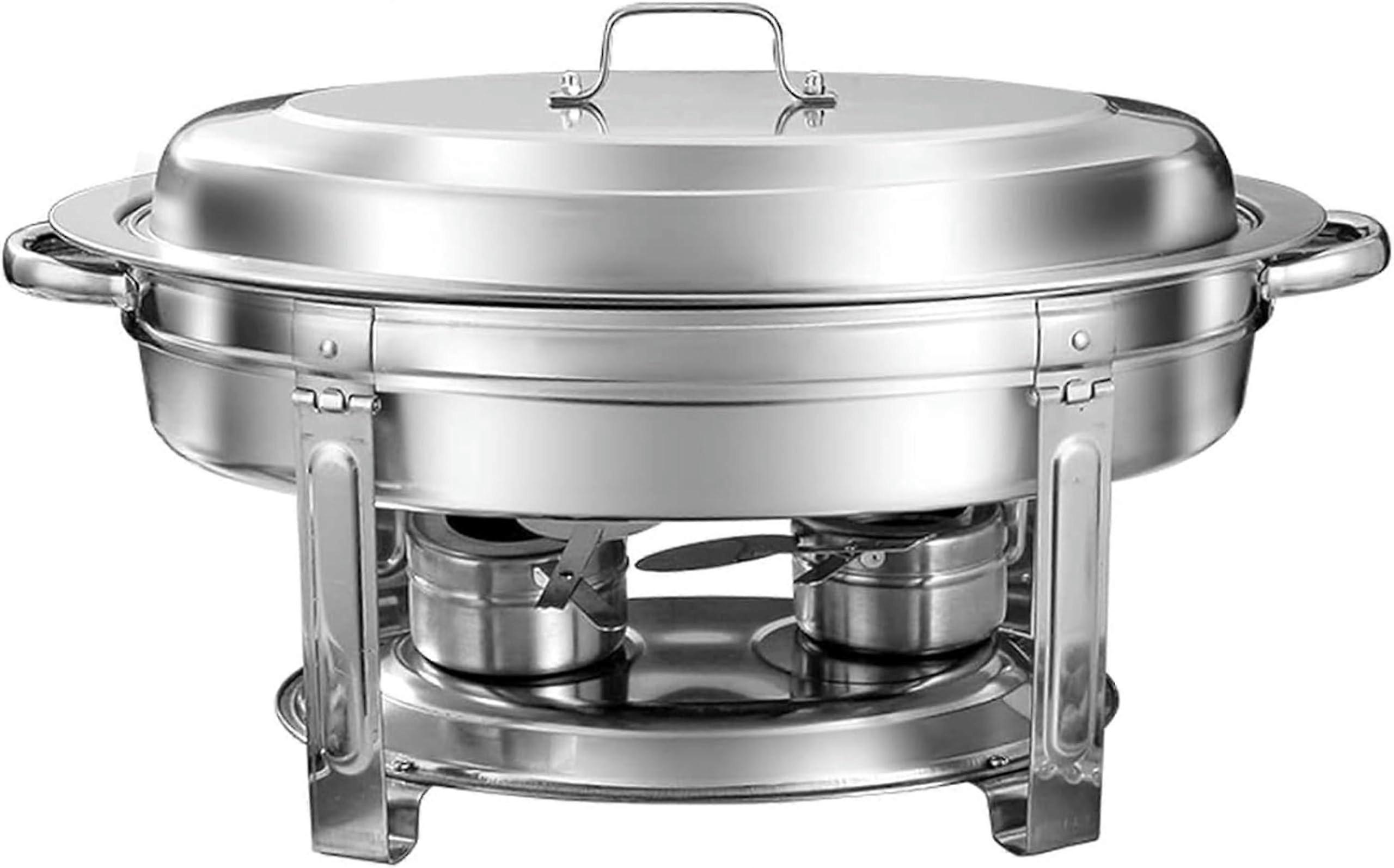 Oval ChafingDishSet, Rustfri stålvarmer til cateringbuffet