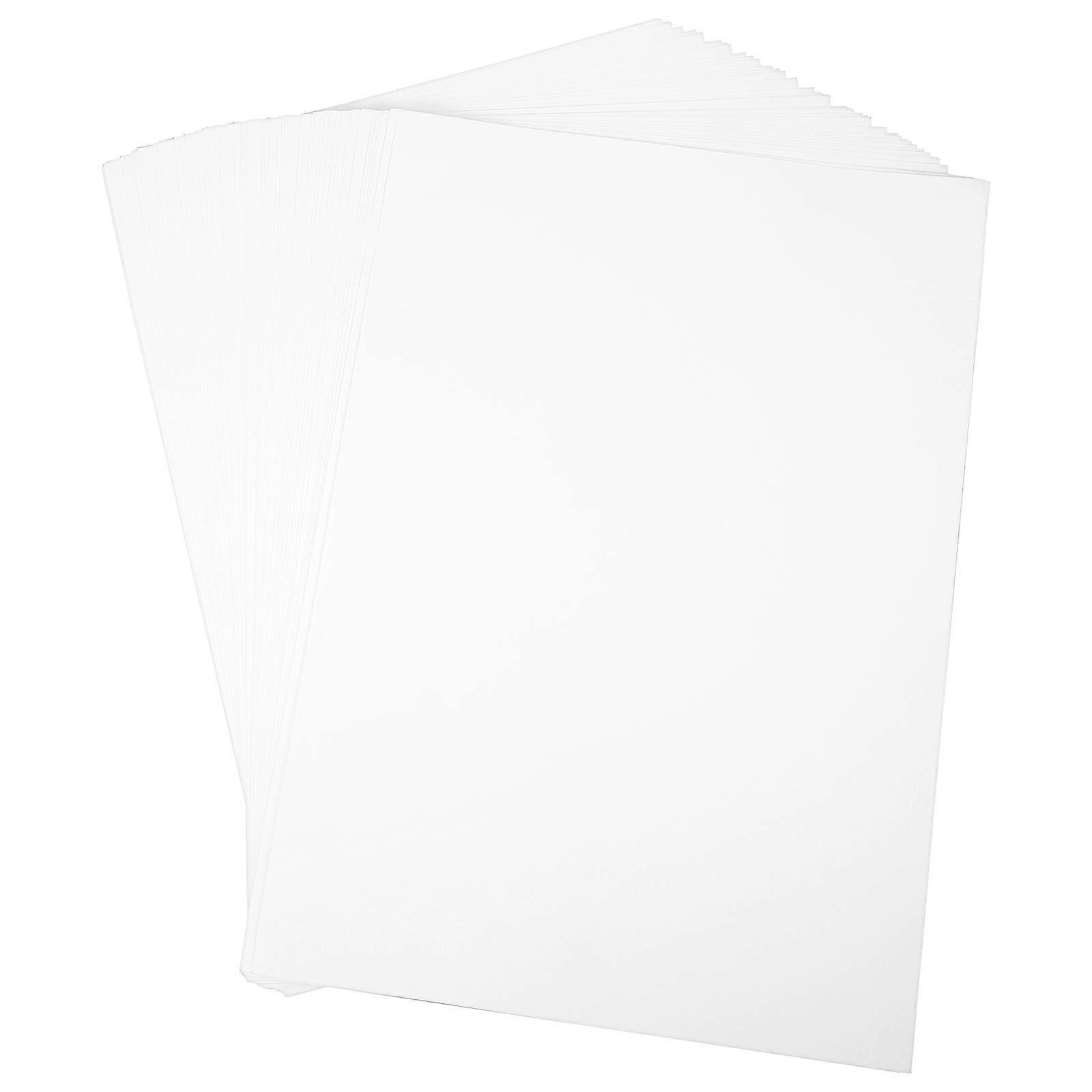 Craft Paper for Diy Projects Accessories Rectangular White 16.51X11.63X0.04in Art Making 50Pcs